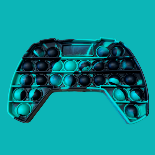 Green and Black Game Controller