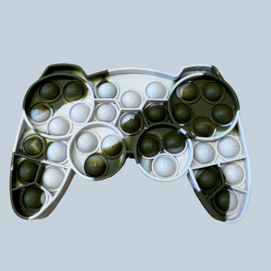 Green White Game Controller