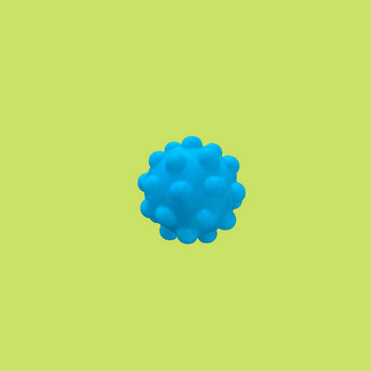 Blue pop it ball